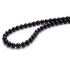 BEADIA Natural Black Onyx Stone Round Loose Semi Gemstone Beads