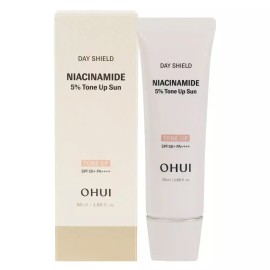 OHUI 오휘 데이쉴드 나이아신아마이드 5퍼센트 톤업 선 50ml OHUI Day Shield Niacinamide 5% Tone Up Sun 50ml
