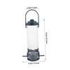 ORFOFE Outdoor Hanging Bird Feeder Large Capacity Garden Feeder for