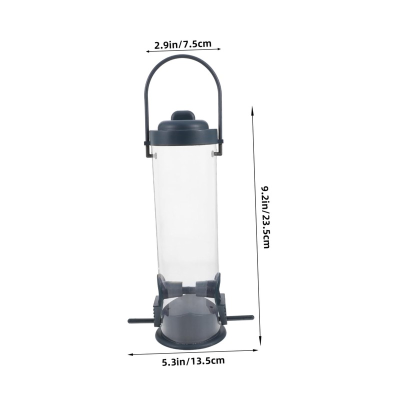 ORFOFE Outdoor Hanging Bird Feeder Large Capacity Garden Feeder for