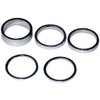 Bazooka AAHSIL Aluminum Head Spacer Set, 1-1/8, Silver, 0.08 inches