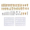 Tiardey 55PCS Wood Burning Accessories Wood Embossing Tips Carving Tool