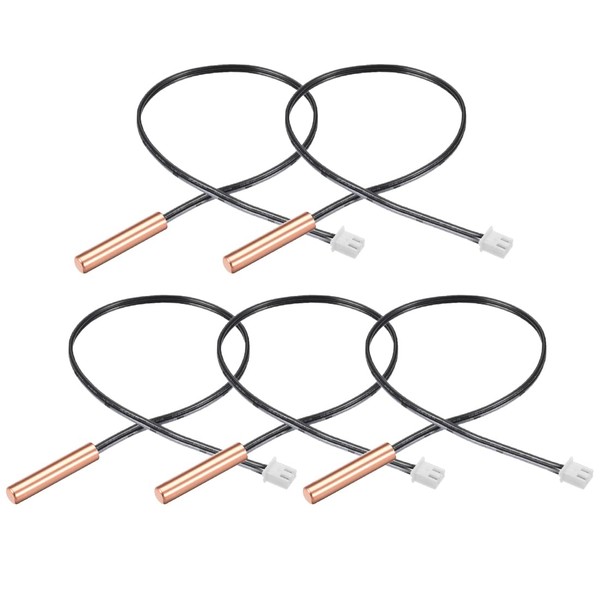 sourcing map 5K NTC Thermistor Probe 15.7 Inch Copper Sensitive