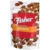 (Roasted Salted) - FISHER Snack Roasted Salted Pecans, Stand-Up Bag,