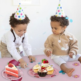 Strawberry Plates Set, 169pcs Strawberry Party Tableware Set, Delicate And Lovely, Suitable For Party, Baby Birthday Use, Strawberry Party Plates For 32 Guests (Pink Strawberry)