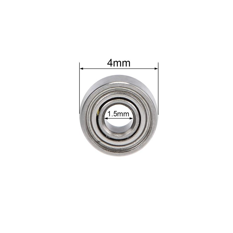 sourcing map Pack of 20 Deep Groove Ball Bearings 681XZZ