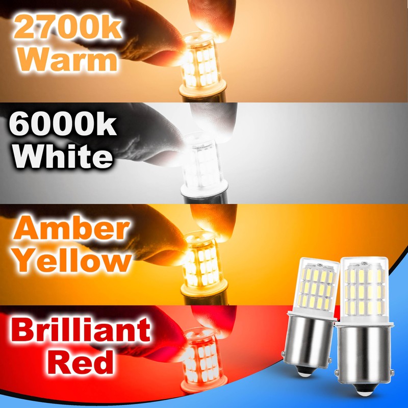 Heifymi 3W 1156 BA15S 1141 1003 7506 LED Tail Lights