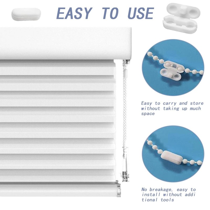 TRKETK Pack of 30 Roller Blind Chain Connectors, Replacement Roller