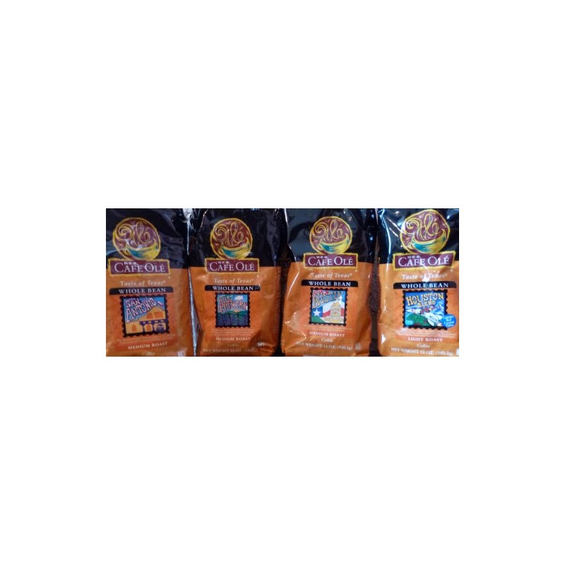 HEB Cafe Ole Taste of Texas Whole Bean Coffee Sampler
