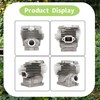 YSMN Cylinder Piston Kit 56mm Replacement for Stihl MS661 MS661C