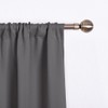 NICETOWN Window Curtains for Bathroom, Blackout Curtain Thermal Insulated Tie