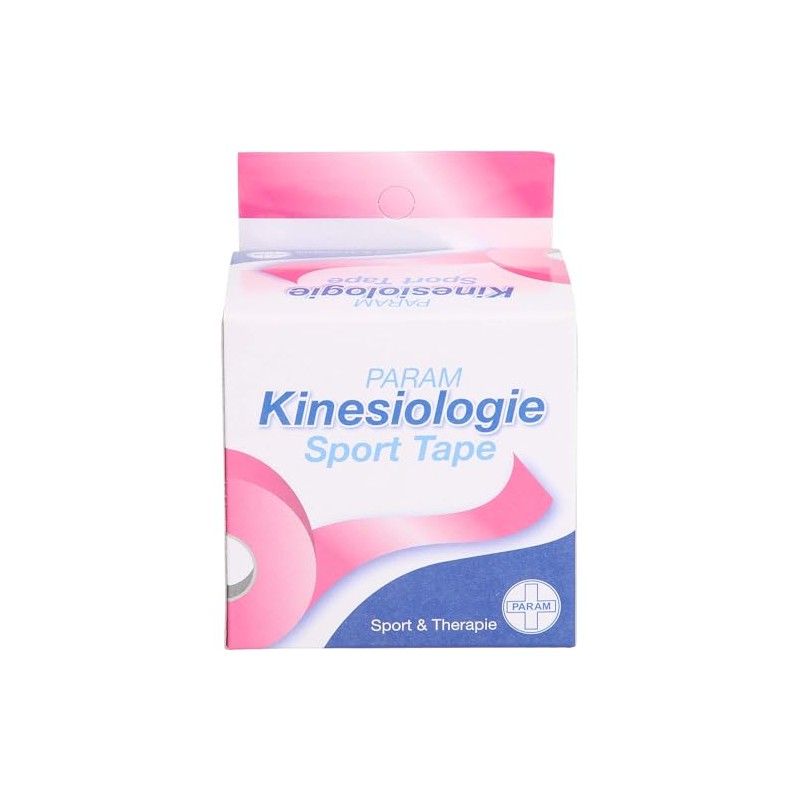 Pink Kinesiology Sports Tape 5 cm x 5 m Pack
