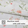 AIRCOWRIE Cotton Linen Tablecloth for Rectangle Tables, Heavy Duty Wrinkle
