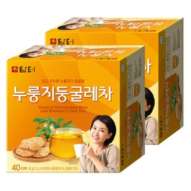 DAMTUH Scorched Rice & Solomon's Seal Blended Tea 40 Count (Pack of 2)