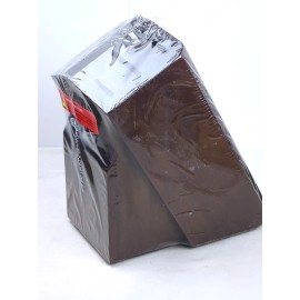 CANGSHAN 7-Slot Hardwood WALNUT-Finished Knife Block, NEW-Never Used IOP