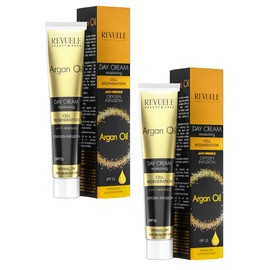 REVUELE Argan Oil Day Cream Pack of 2 2 x 50 ml