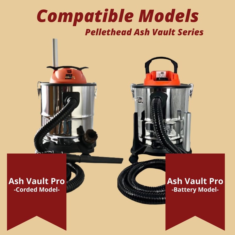 Pellethead Ash Vacuum Pro Replacement Wheel Kit