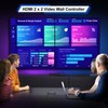PORTTA HDMl Video Wall Controller 2x2 4K, Video Wall Processor
