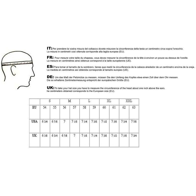 RUSSIAN STORE Men's Beanie grey grey - grey - Large