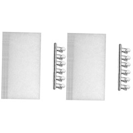 Ipetboom 2sets Nail Fiberglass Wraps for Nail Extensions Salon Fiber Clips Easy to Apply Perfect for Diy Art Decor 10pcs*2