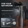 ovimar Sletterhage Soap Dispenser | Silver | Stainless Steel |