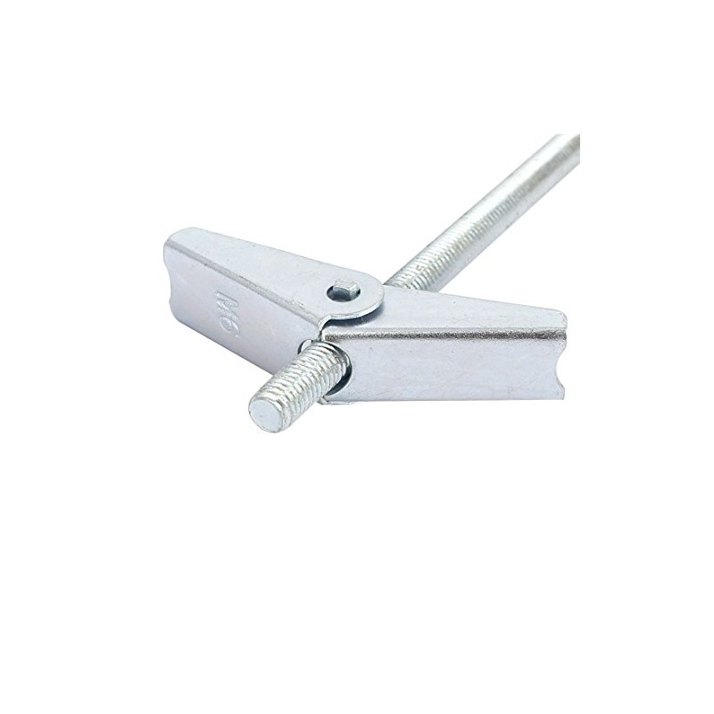 sourcing map M6 x 100mm Male Thread Spring Loaded Hollow