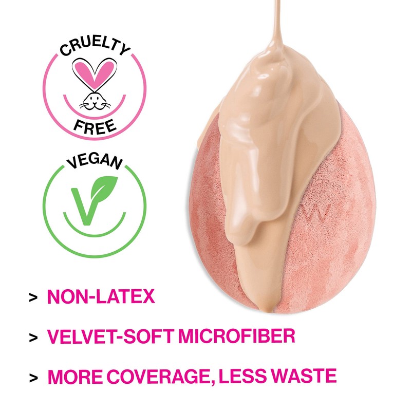 wet n wild Makeup Sponge - Low Product Absorption for