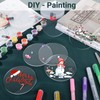 Enoin 30 Pack 1.5 inch Acrylic Circle Blanks - Acrylic