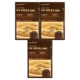 Glam D Instant Degradative Enzyme 3g x 30 sachets 3 / Circle / 글램디 바로 분해 효소 3g x 30포 3개 / 써클