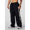 youngLA 2113 - Foundation Track Pants - Color: Black, Size: