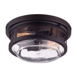 Globe Electric Vintage Switch Natural Bronze Dimmable Outdoor Light Fixture Hardwired - Case of: 1