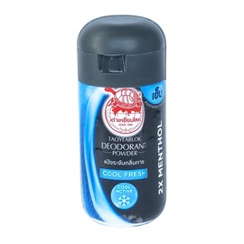 TAOYEABLOK Deodorant Powder Thai Herb Eliminates Underarm, Body and Foot Odor Antiperspirant Protection Natural Deodorant Stay Fresh and Confident daily used, 0.77 Ounce x3pcs (Pack of 3) (Cool Fresh)