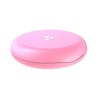 [2 Pack] Retainer Case, Solid Orthodontic Retainer Case-PINK