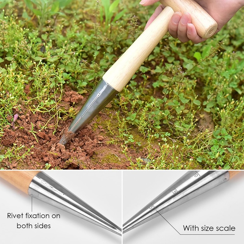 1 Piece Stainless Steel Seeder Seeder Seeding Tools Planting Tools