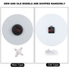 Wall Clock Nordic Decorative Marble Printing Mute Round Hanging Clock