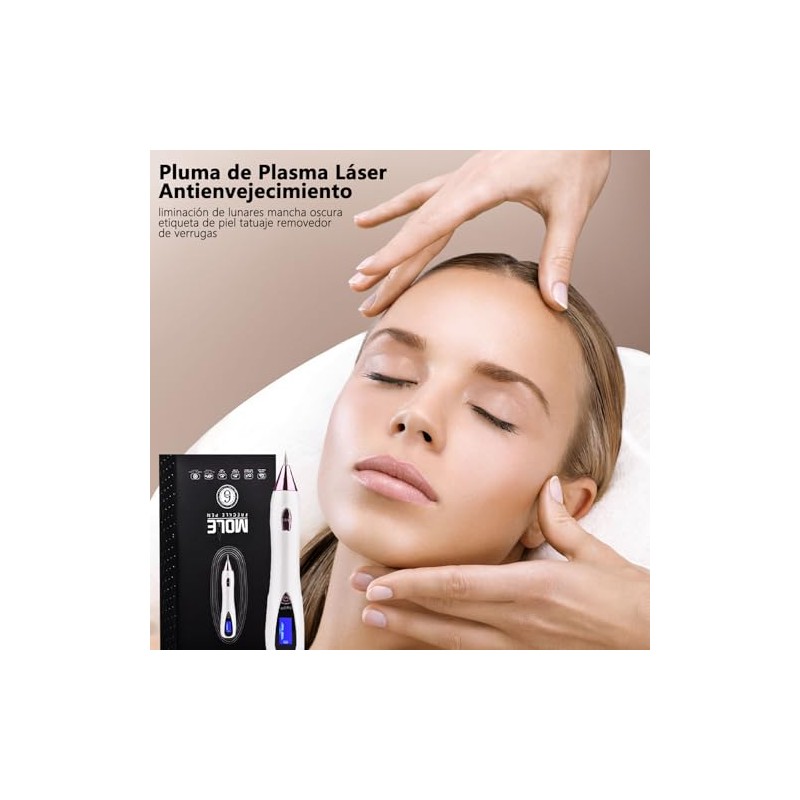 Plasma Pen, 10 niveles de intensidad, recargable, Con pantalla LED