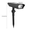 LED Solar Ground Insert Spotlights Waterproof Wall Lights Outdoor Landscaping