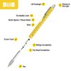 BIIB Gifts for Men 9 in 1 Multitool Pen, Birthday