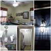 ALIDE E12 100W Dimmable Replacement LED Candelabra Bulbs C7,6000K Daylight