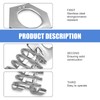 Anyhut 2 PCS RV Water Heater Latch Cam Lock, Stainless