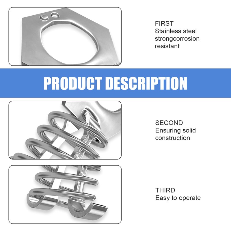 Anyhut 2 PCS RV Water Heater Latch Cam Lock, Stainless