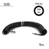Partools Air Hose, Spiral Inner Diameter 0.2 inch (5 mm),