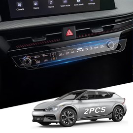 WEIPIN For 2022-2025 EV6& 2023-2025 Niro AC Screen Protector Nano Anti-Scratch Ultra-Tough Touchscreen *2 Accessories - No More Scratch&Fingerprint