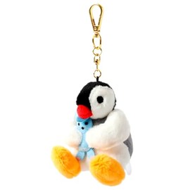 [Many a Little] PINGU Plush Mascot Key Ring / Keychain Ball Chain (Pinga Rabbit))