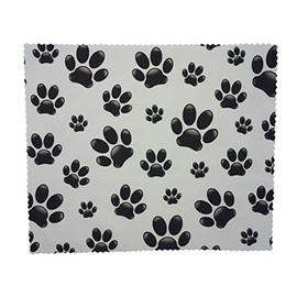 GoOpticians Cute Microfiber Paw Print Lens Cloth 18cm x 15cm