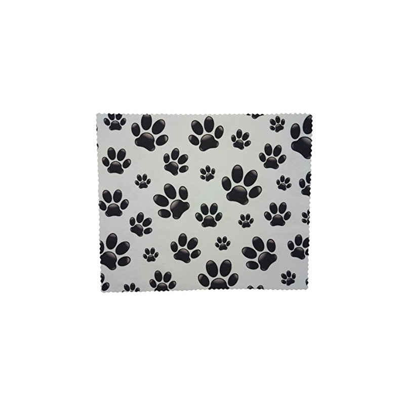 GoOpticians Cute Microfiber Paw Print Lens Cloth 18cm x 15cm