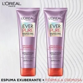 Kit Shampoo+acondicionador Everpure Frizz-defy L'oréal Paris