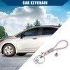 Hihaha Car Keychain/Inner for Car/Durable/Pink 1 Pcs