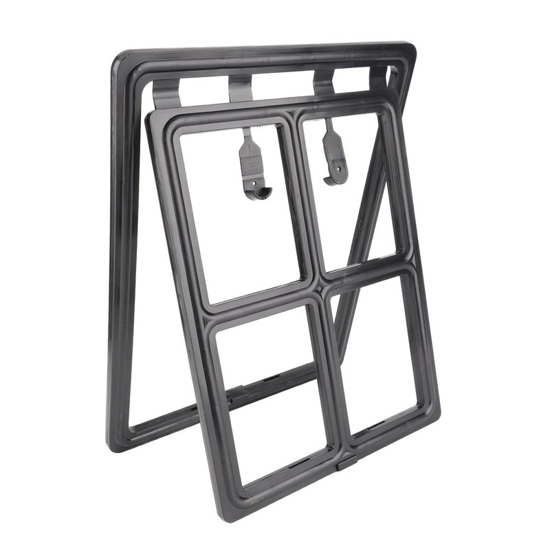Pet Screen Door Professional Bite Resistant Free Access Lockable Dog