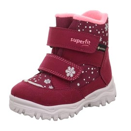 Superfit Girls' Husky1 Warm Lined Gore-Tex Boots, Red/Pink 5000, Red Pink 5000
